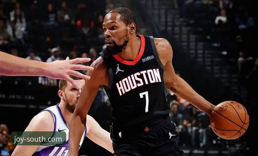 NBA常规赛最新动态：火箭主场大胜尼克斯 杜兰特27+6+8引领三连胜